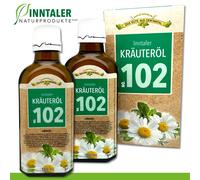2 x 100 ML Huile à Base D'Herbes N°102 Pharmacie 100% Économique
