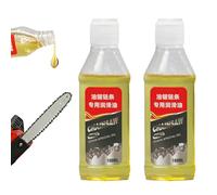 2 X 100 Ml Huile Chaine Tronçonneuse Synthétique Multi-usages, Huile Tronconneuse Electrique Antirouille, Pour Tronçonneuses Sans Fil, Rails De Guidage, Garages, Taille-Haies