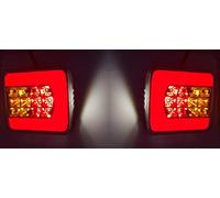 2 x 12 V 24 V LED arrière Néon Feux arrière pour camion caravane Camper Van camionnette