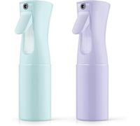 2 x 200ml Professional Spray Bottles - Fine Mist Spray for Hair Salon | Spray Water & Hair Products | Reusable Empty Bottle with Adjustable Nozzle