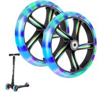 2 X 200mm Led Stunt Scooter Light Up Wheels Replacement Led Wheels For All Kinds Of Scooters