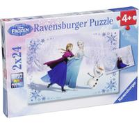 2 x 24 pièces Ravensburger Kinder Puzzle Disney Frozen Sisters for Ever 09115