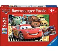 2 x 24 pièces Ravensburger Kinder Puzzle Disney Pixar Cars Neue Abenteuer 08959
