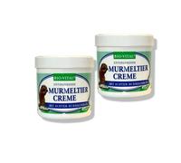 2 x 250 ml de crème de marmotte d'origine avec huile de marmotte, pommade marmotte, graisse de marmotte, huile de massage, huile de marmotte, graisse, crème, baume pour massage