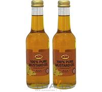 [ 2 x 250 ml ] Huile de moutarde pure KTC pour les applications de massage ayurwera