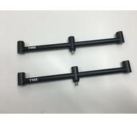 2 x 3 barres buzz bars aluminium noir longueur 30cm léger filetage standard au choix diamètre 13mm ou 16mm (13mm)