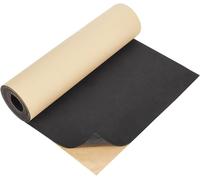 2 X 30 Cm Eva Foam Roll,2 Mm Black Adhesive Eva Foam Sheets,Cosplay Foam Craft For Halloween,Paper Art Supplies For Scrapbooking
