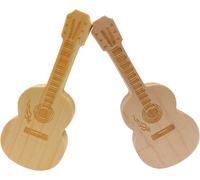 2 x 32GB Maple Bamboo Guitar USB Flash Drive