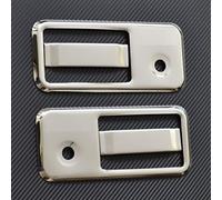 2 x 3d Chrome Super Miroir en acier inoxydable Poignée de porte couvertures pour VolvoFH FM FL