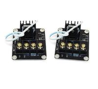 2 x 3D Printer Heat Bed Mosfet Heat Bed Power Module 3D Printer Expansion Board MOS Tube High Current Load Module