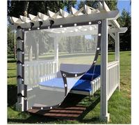 2 x 3m Bche Impermable Rideau Extrieur avec Boutonnire Facile Plier pour Jardin, Bache De Protection ExtRieur IntRieur