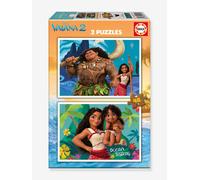 Educa - 2 Puzzles en Carton de 48 pièces avec Les Images de Moana 2, Double Plaisir. Mesures 28 x 20 cm. De 3 4 5 6 Ans (20102)