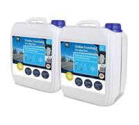 Höfer Chemie 2 x 5 L Antigel pour Vitres Premium -60°C Concentré | Polycarbonate Compatible avec Parfum Frais d'Agrumes - Visibilité Parfaite Sans Traces - Protège les Gicleurs