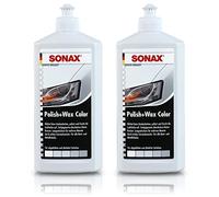 2 x 500 ml Sonax Polish & Wax Color - Vernis de voiture blanc