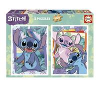 Educa Borrás – Puzzle Stitch – Lot de 2 × 500 pièces – 34 x 48 cm – Dès 11 ans