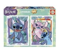 2 X 500 pieces puzzle Stitch Multicolore G