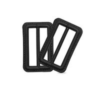 2 X 50mm Boucle Noir pour Hommes et Femmes 469 Unisexe - Boucle pour Manteau, Veste, Ceinture, Sac - Accessoire pour Couture Supplies, Arts et Crafts, Vêtements Réparation, Artisanat Cuir