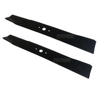 2 X 53,5 cm Ensemble de lames pour tracteur de tonte pour MTD/Wolfgarten/Gutbrod/Yardman AG H 165 180 5165 6145 8155 180/107 200/107 T - 742-0674