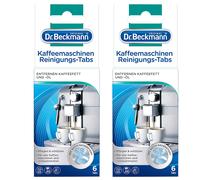 Dr. Beckmann Tablettes de nettoyage pour machines à café 2 x 6