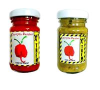 2 x 60ml CAROLINA REAPER ROUGE + 60ml CAROLINA REAPER VERT - épices