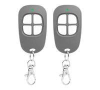 2 x AAM0049 AAM0085 AAM0121 Telecommande Portail, 433,92 MHz Télécommande Compatible avec SCS Sentinel, 4 canaux Bip Portail Porte De Garage
