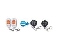 2 X AAM0094 - LOT 2 TELECOMMANDES COMPATIBLES SCS Sentinel Apres 2015 - TELECOMMANDE DE Portail CONTROLGATE AAM0094 Orange