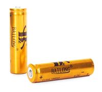 2 X ACCUS BAILONG 18650 LI-ION HQ 4.2 V POUR LAMPE TORCHE ET FRONTALE