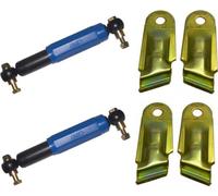 2 x AL-KO Octagon amortisseur d'essieu BLEU + 2 supports