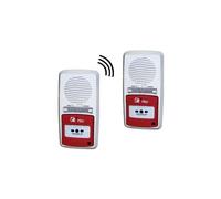 2 x alarmes Incendie Type 4 Radio à Pile pour ERP