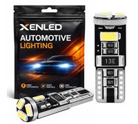 2 x AMPOULES 5 LEDS (5730) CANBUS SSMG - T10 W5W Sans erreur au tableau de bord - 12V BLANC