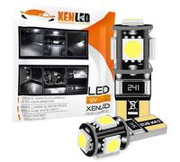 2 x AMPOULES 5 LEDS SMD CANBUS - T10 W5W