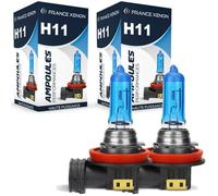 2 x Ampoules H11 4300K 100W SUPER WHITE - FRANCE-XENON - Ampoules halogène 12V - La paire