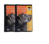 2 x Arche A4 Display Book (Présentation) 40pockets (80 Vues au View)