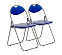 2 x Articles ménagers Blue Harbor rembourrées, pliant, bureau, chaises invités