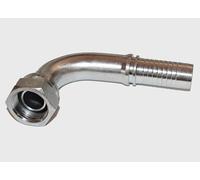 2 x BALFLEX raccord de tuyau hydraulique raccord hydraulique DKR 90° DN25 1" BSP