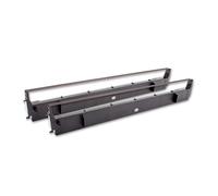 2 x bande d'encrage vhbw de type Epson C13S015020, S015020 pour imprimante matricielle Epson 286e, Actionprinter 2500, FX 100, FX 1000, FX 105.