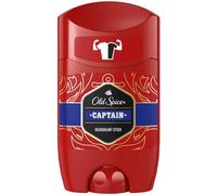 Old Spice Captain Stick Déodorant Homme (50ml) Homme Fraîcheur 48h 0% Sels d'aluminium Aucun résidu blanc et traces jaunes