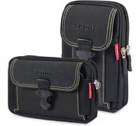 2 X Belt Pouch, Belt Clip For Phone, Belt Cases, Men's Portable Belt Bag, For Fanny Pack Running, Outdoor Sports, Hiking