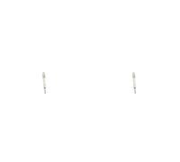 2 x Bougie de préchauffage BOSCH pour OPEL, VAUXHALL ASTRA J, ASTRA J