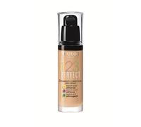 2 x Bourjois Paris 123 Perfect Foundation 30ml New & Sealed - 52 Vanilla