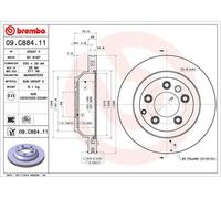 BREMBO - Disque de frein vernis 09.C884.11 (Vendu à l'unité) - Réf. 1392828