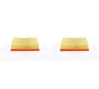 2 x Bride de tuyau d'échappemente à air BOSCH pour ALPINA, BMW, SKODA 5 E34, 5