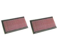2 x Bride de tuyau d'échappemente à air K&N Filters pour BMW 7 E38, X3 E53