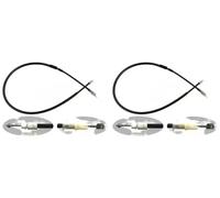 2 x Câble de frein à main FEBI BILSTEIN pour MERCEDES-BENZ, VW CRAFTER