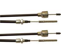 2 x câble de frein BPW 05.089.33.77.0 Longueur de la gaine : 730 mm - Longueur totale : 955 mm