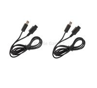 2 x Câble d'extension - rallonge pour manette Nintendo GameCube NGC - 1,8 mètre