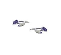 2x Câble Link Pour Liaison Nintendo Gamecube (Ngc) À Gba (Gamboy Advance) - Compatible Pokémon