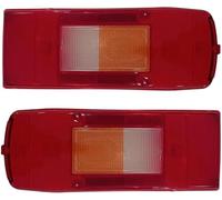 2 x Cabochon de feux arrière pour Volvo FH16,FH12,FM9, Remorque de camion E-MARK Rouge Jaune Blanc