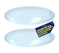 2 x Cache Lampe pour Hotte Aspirante 100x54x18 mm Code C00058249 1330058595