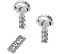2 x Camera Screws, 1/4 Photo Screws, Tripod Screws, Camera Mounting Screws, 1/4 Inch Screw for DSLR Camera Tripod Monopod Quick Release Plate